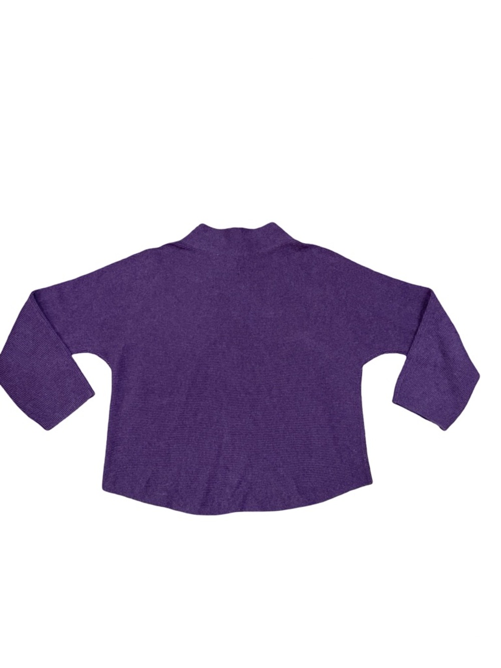 🌟 Lululemon Boxy Cotton-Blend Sweater Heathered Vintage Plum M/L - Picture 4 of 14